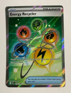 Pokemon TCG: Energy Recycler 108/088 Me03: Perfect Order Holo - Image 1