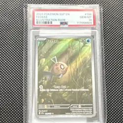 Pokemon Surging Sparks Feebas 198/191 Illustration Rare Holo PSA 10 - Image 1