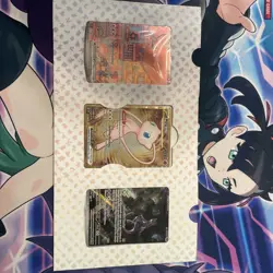 Pokemon TCG - 151 UPC Promo Set Mew 053, Mewtwo 052, Metal Mew 205 - New SEALED - Image 1