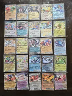 Pokemon TCG Mixed Lot of 225 EX/Double Rares All NM/M - Image 2
