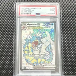 Pokemon SV01 Scarlet & Violet Gyarados ex Ultra Rare Holo PSA 9 225/198 - Image 1