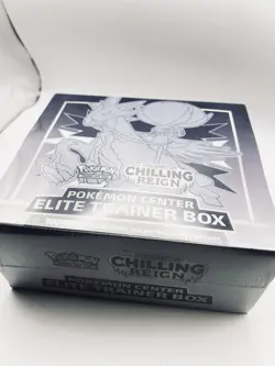 Pokemon TCG: Chilling Reign Pokemon Center Elite Trainer Box ETB New Sealed 🔥 - Image 5
