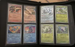 Pokemon 151 Partly Complete Set With Binder - Image 3