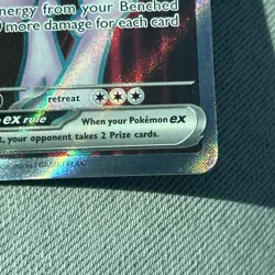 Pokemon Team Rocket'sMewtwo EX FullArt Ultra Rare Destined Rivals 213/182 MINT🔥 - Image 5