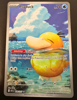 POKEMON MEGA EVOLUTION Psyduck 226/217 ASCENDED HEROES Rare Holo Full Art #2 NM - Image 1