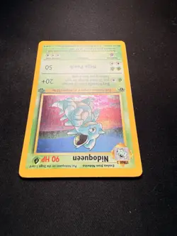 Pokemon Nidoqueen 7/64 Holo Rare Base Set 2 19991st Edition Wizards of the Coast - Image 3