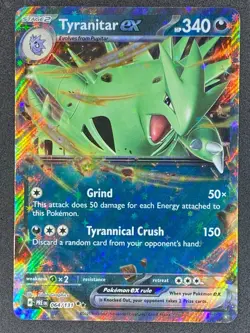 Pokemon Tyranitar ex 064/131 PRE Prismatic Evolutions NM - Image 1