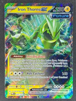 Pokemon Iron Thorns ex 032/131 PRE Prismatic Evolutions NM - Image 1