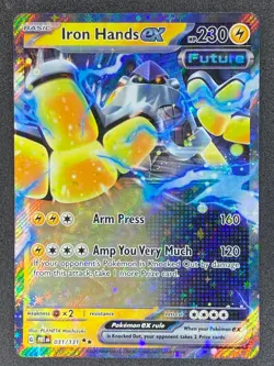 Pokemon Iron Hands ex 031/131 PRE Prismatic Evolutions NM - Image 1