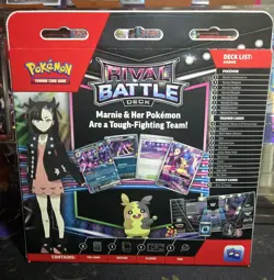Pokemon TCG Rival Battle Deck Marnie Promo Box - Marnie's Morpeko - Sealed - Image 2