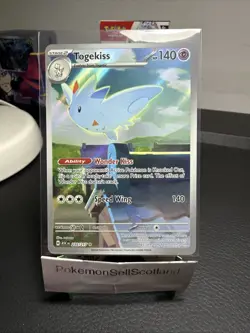 Togekiss 235/217 Pokemon TCG Ascended Heroes Illustration Rare Fresh Pull NM+ - Image 1