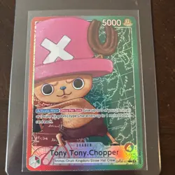 Tony Tony Chopper Alt Art Leader OP08-001 Two Legends English One Piece TCG - Image 1