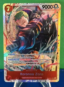 Roronoa Zoro SR - (EB04-007) - One Piece Adventure on Kami’s Island - Near Mint - Image 1