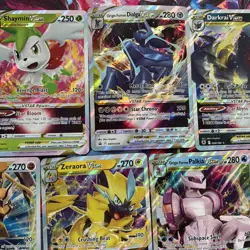 JUMBO Pokemon VSTAR 10 Card Lot - Leafeon, Glaceon, Darkrai, Shaymin And More - Image 3