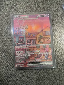 Mew ex 053 Sv: Scarlet & Violet PROMO Cards Holo -Pokemon Poor Condition Creases - Image 2