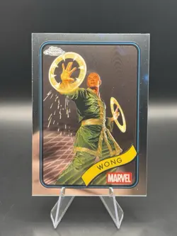 Wong 2025 Topps Chrome Marvel Comics #86 Trading Card FREE SHIPPING - Image 1