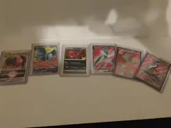 Pokemon Lot of 6 Cards Great Set Builder Rare - Image 1