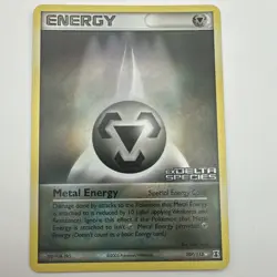Pokemon Metal Energy Rare Reverse Holo EX Delta Species 107/113 2005 Card - Image 1
