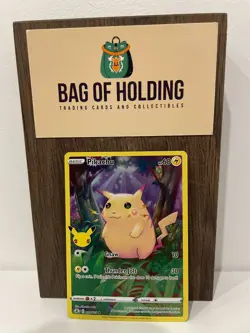 Pikachu - 005/025 - Sword & Shield Celebrations Full Art - Pokemon Card - NM - Image 1