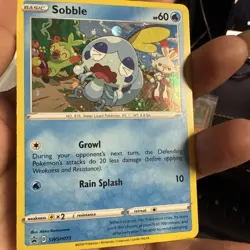 Sobble SWSH073 NM Black Star Promo Cosmos Holo Near Mint Foil Pokemon Card 73 - Image 2