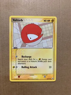 Voltorb 80/101 EX Hidden Legends - Common Pokemon Card - EXCELLENT - Image 1