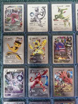 Lot Of 42 Silver Foil Fan Art Pokemon Cards - Image 2