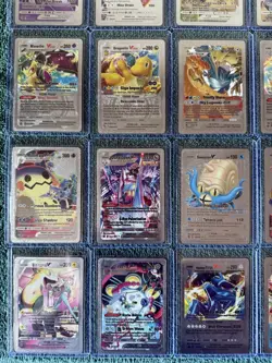 Lot Of 42 Silver Foil Fan Art Pokemon Cards - Image 4