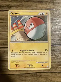 Voltorb 83/102 - Common - Triumphant - NON-HOLO - Pokemon Card - NM/M - Image 1