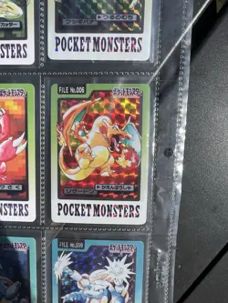 1997 Bandai Carddass Complete Set Superb Condition for Grading Pokemon Cards - Image 3