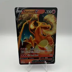 Charizard V 220 HP Ultra Rare Holo Pokemon Card SWSH09 Brilliant Stars 017/172 - Image 1