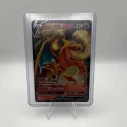 Charizard V 220 HP Ultra Rare Holo Pokemon Card SWSH09 Brilliant Stars 017/172 - Image 3