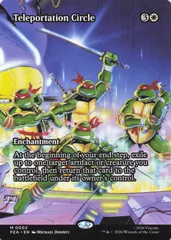 Teleportation Circle (Borderless) Teenage Mutant Ninja Turtles Source Material R - Image 1