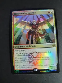 Hardened Academic (Foil) Rare MTG Secrets of Strixhaven - Image 1