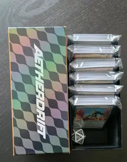MTG Magic the Gathering Aetherdrift Finish Line Bundle Box + Life Counter + 300 - Image 3