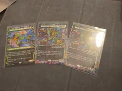 3x Mikey and Leo Chaos and Order MTG Turtles TNMT Magic The Gathering English Nm - Image 1