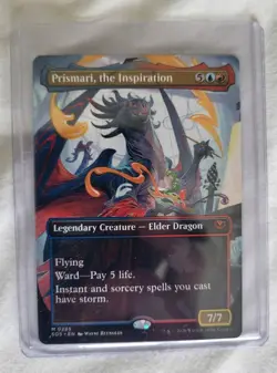 Magic: the Gathering-MTG- Prismari, the Inspiration - SOS - Borderless Art - N.M - Image 5
