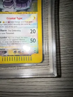 Pokemon 2003 Nidoking 150/147 Aquapolis Holo BGS 6.5 (regrade U) - Image 4