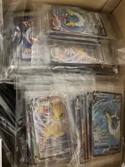 Pokemon TCG Card Vaporeon Jolteon＆ Flareon V & Vmax 6x Promo CSHC Chinese Sealed - Image 2