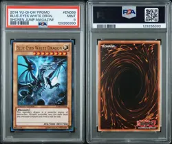 2014 YU-GI-OH! PROMO, Blue-Eyes White Dragon, Shonen Jump #ENO68 - PSA 9 - Image 3
