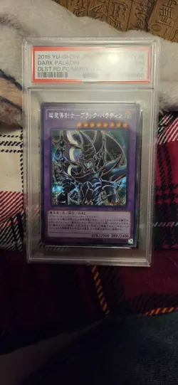 Konami Yu-Gi-Oh! Dark Paladin 15AX-JPY38 2015 Fusion Holo Japanese PSA - Image 1