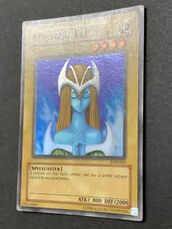 Yu-Gi-Oh! TCG Mystical Elf Legend of Blue Eyes White Dragon LOB-062 Holo - Image 2