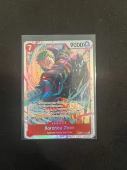 Roronoa Zoro (Foil) (EB04-007) SR One Piece Adventure on Kami's Island OP15-EB04 - Image 3