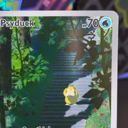 Pokemon TCG Psyduck 175/165 Scarlet & Violet 151 Illustration Rare Holo 2023 NM - Image 3