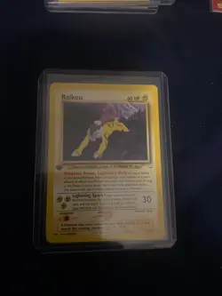 Pokemon Neo Revelation 1st Edition Card Raikou 22/64 Regular - Image 1