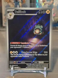 Pokemon Card TCG - Bellibolt 201/197 Illustration Rare Obsidian Flames - Image 1