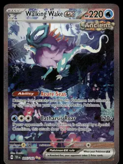 Pokemon Cards Walking Wake ex 205/162 Temporal Forces NM - Image 1