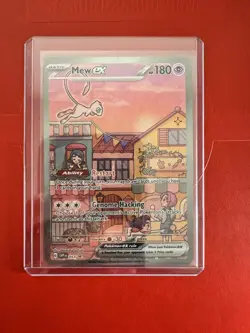 Mew ex 053 Holo Scarlet & Violet 151 Promo Pokemon Card ✅ - Image 1