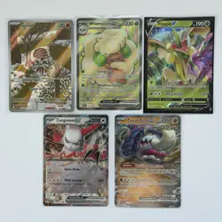 Pokemon Card Lot (5 Cards) - Vintage Modern Hyper Ultra IR SIR Reverse Holo Rare - Image 1