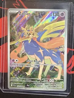 Pokemon TCG Zacian 100/094 Phantasmal Flames Illustration Rare NM Card - Image 3