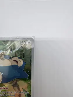 Pokemon TCG Snorlax ETB Promo Scarlet & Violet 151 Black Star Holo Card 51 SEALD - Image 3